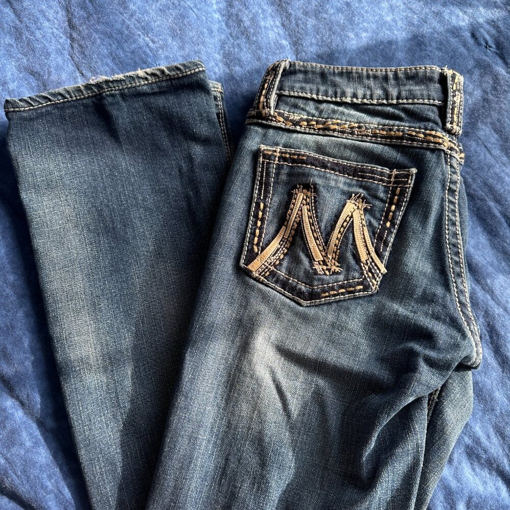 Miss Me Bootcut Jeans Size 27 M Series X1008BZ